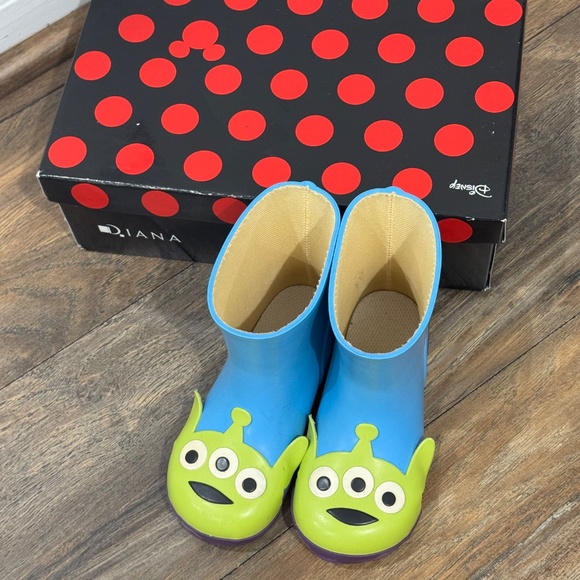 Disney X Diana Toy Story Aliens toddler Rainboots - Picture 3 of 4